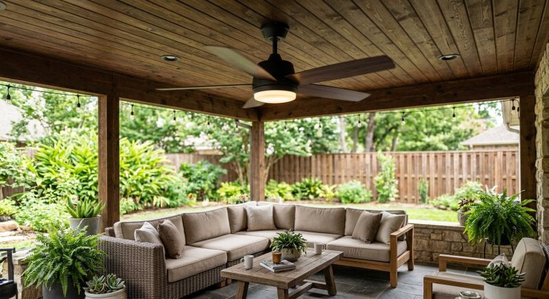 Porch Fan Installation in Olathe, KS